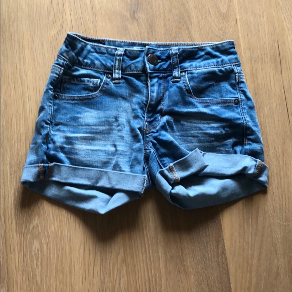 American eagle jean shorts